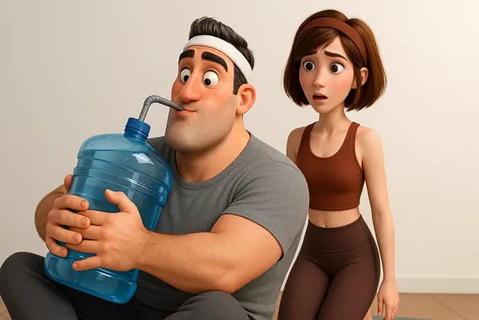 Les dangers de boire trop d’eau